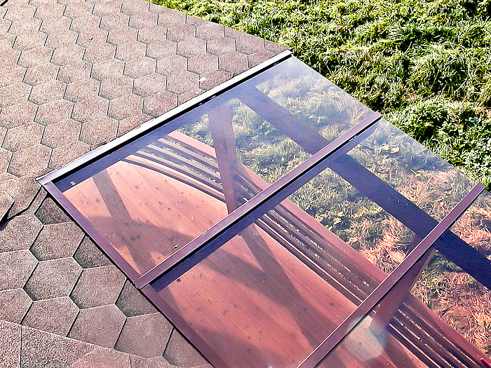 Прозрачная крыша для дома, веранды или террасы: выбираем идеальный вариант материала для кровли